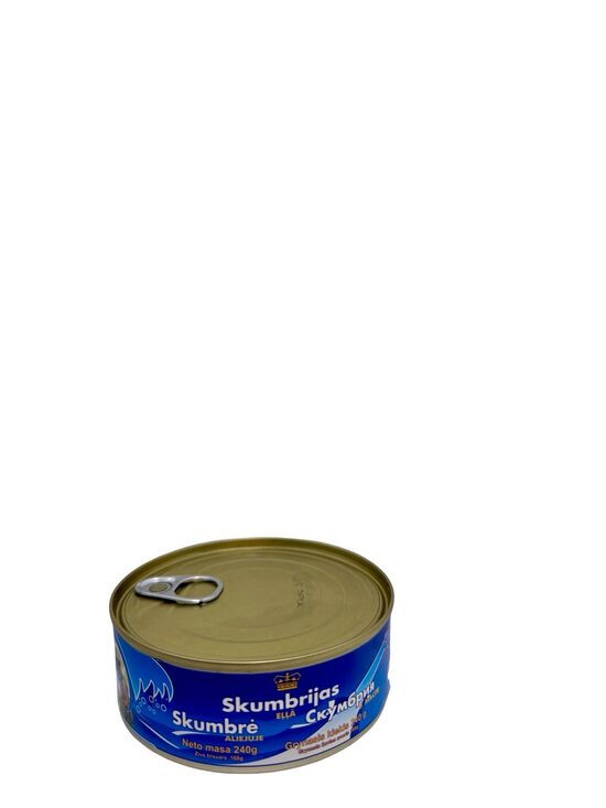 Skumbrija eļļā 240 g